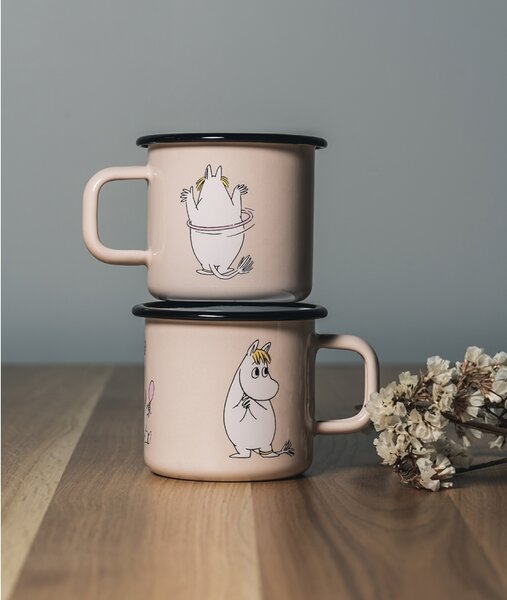 Muurla Hrnček Snorkmaiden 0,37l, smalt / béžový