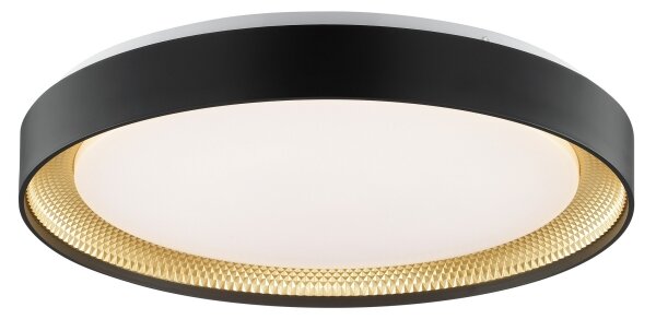 Brilliant - LED stmievateľné stropné svietidlo WALDO LED/36W/230V čierna/zlatá + DO