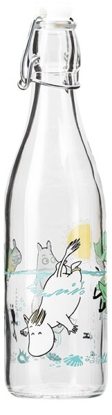 Muurla Sklenená fľaša Moomin Fun in the water 0,5l