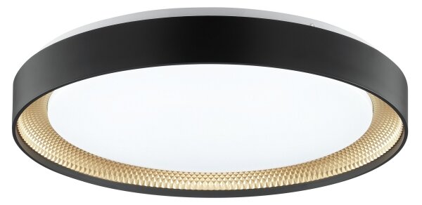 Brilliant - LED stmievateľné stropné svietidlo WALDO LED/36W/230V čierna/zlatá + DO