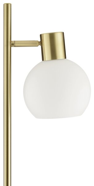 Brilliant - Stojacia lampa CONY 1xE14/20W/230V mosadzná