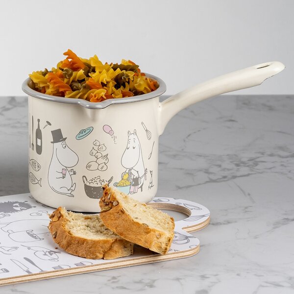 Muurla Kastról Moomins Bon Appétit 1,3l, smalt / béžový