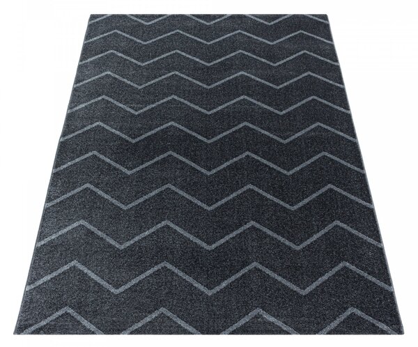 Ayyildiz , Kusový koberec Rio 4602 grey, 80x250, šedá, kancelária