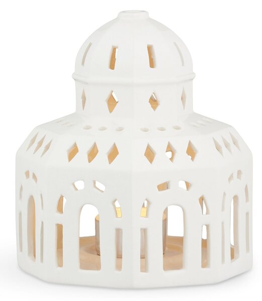 Lampáš domček Urbania Glassalen 14,5 cm