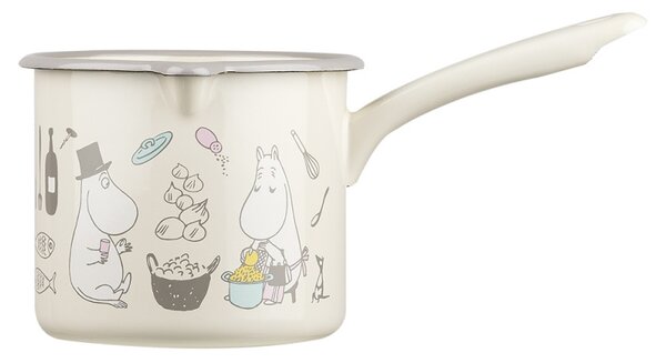 Muurla Kastról Moomins Bon Appétit 1,3l, smalt / béžový