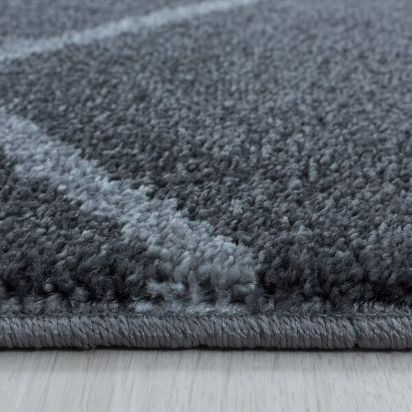 Ayyildiz , Kusový koberec Rio 4602 grey, 80x250, šedá, kancelária