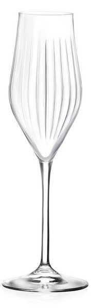 RCR TIMELESS POHÁR NA ŠAMPANSKÉ 230ML SADA 6KS