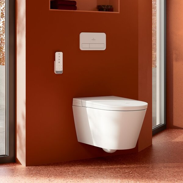 Villeroy & Boch Tivo - Sprchová toaleta 609x400 mm, alpská biela V22EM101