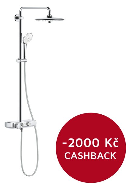 GROHE Euphoria SmartControl System 260 Mono - Sprchový systém s termostatom na stenu, chróm 26509000