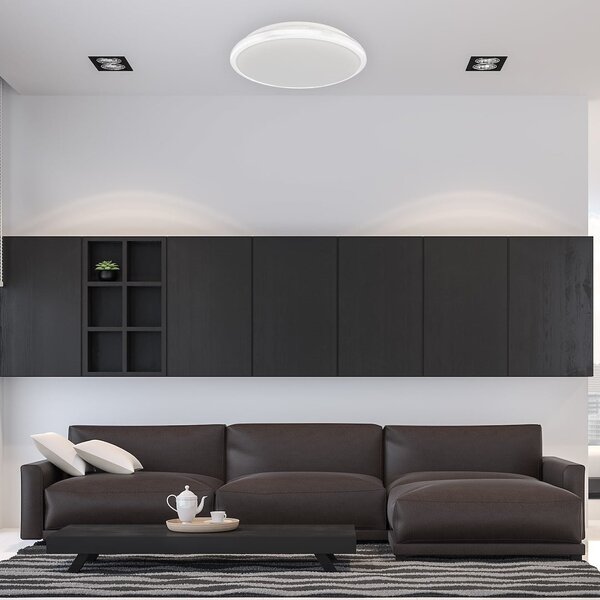 Stropné LED svietidlo Terma, 1x LED 18w, 4000k, w