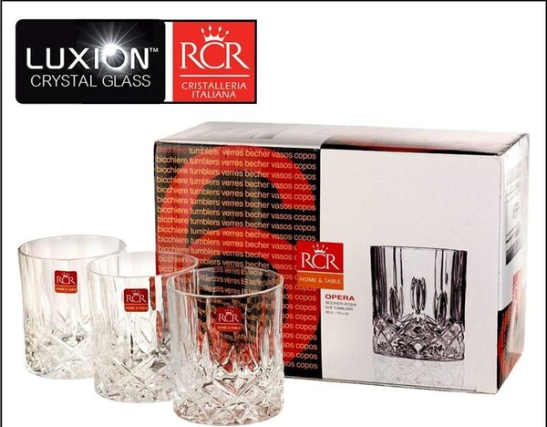 RCR OPERA POHÁR NA WHISKY 210ML SADA 6 KS