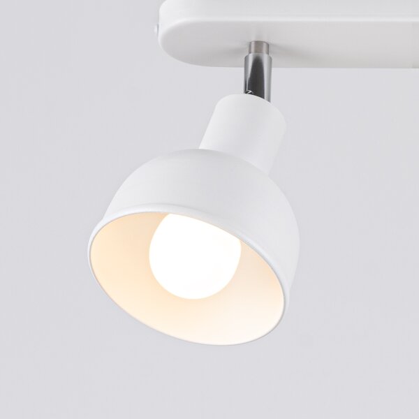Sollux SL.1314 - Bodové svietidlo ELBA 2xE27/15W/230V biela