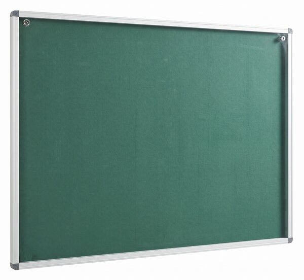 Vnútorná magnetická vitrína, zelená, jedno krídlo, 900 x 1200 mm