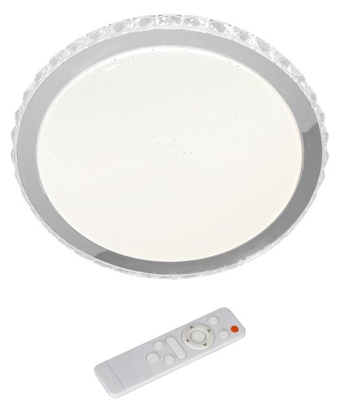 Stropné LED svietidlo Layla, 1x LED 33w, 3000-6000k, w/ch, s ovládačom