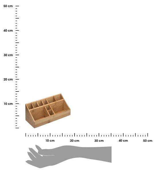 Kozmetický organizér Bamboo, bambus