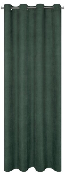 ZATEMŇOVACÍ ZÁVES NA KRÚŽKOCH MILO 140X250 CM ZELENÁ