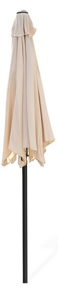 Naklápací záhradný slnečník AVENBERG SUNNY BASIC 300, priemer 3M, béžová