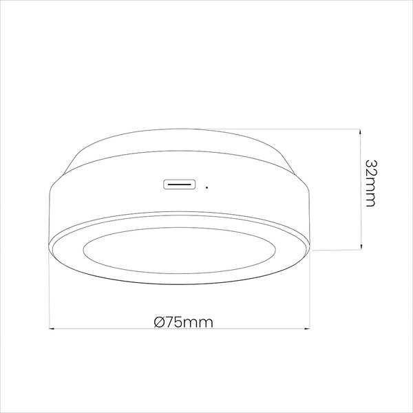 LED svietidlo Jojo, 1x LED 0,6w 3000-6000k, w, RGB, ovládač