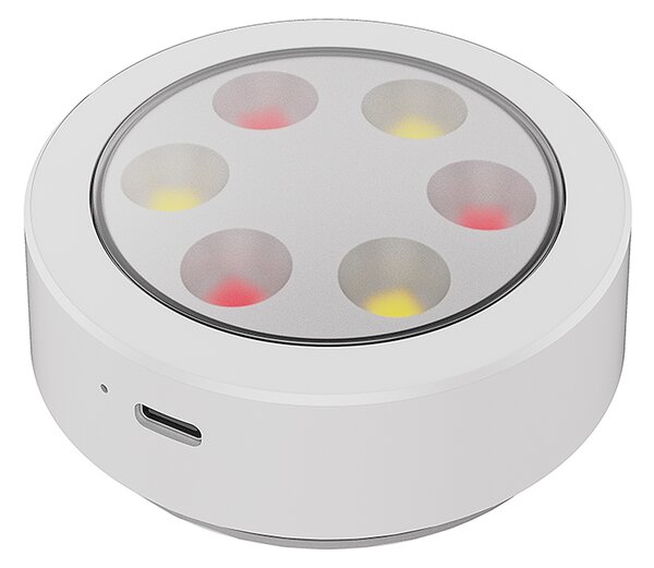 LED svietidlo Jojo, 1x LED 0,6w 3000-6000k, w, RGB, ovládač