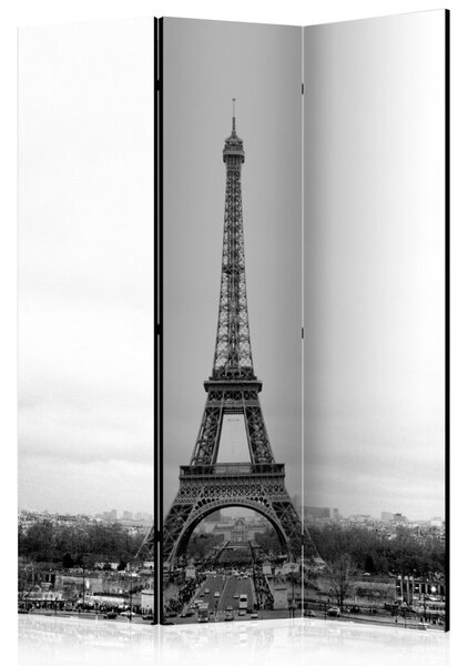 Paraván - Paríž: čiernobiela fotografia