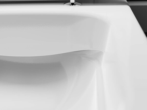 Hansgrohe EluPura Q - Závesné WC 540, AquaFall splachovanie, SmartClean + sedátko so SoftClose a QuickRelease, biela 61117450
