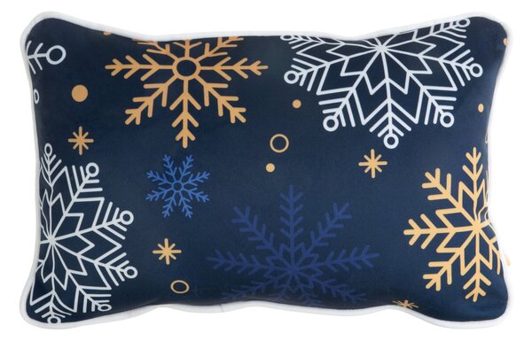 VIANOČNÁ DEKORAČNÁ OBLIEČKA NA VANKÚŠ CAROL04 30X45 CM VZOROVANÁ