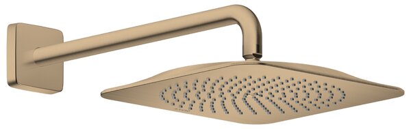 AXOR Citterio C - Hlavová sprcha 270/270 1jet so sprchovým ramenom, kartáčovaný bronz 28790140