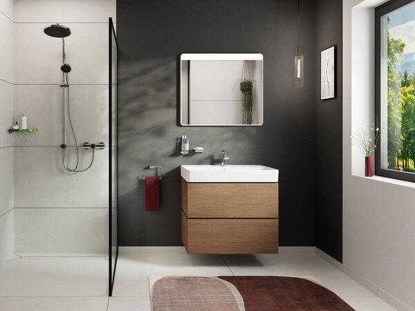 Hansgrohe Xilesa E - Umývadlová skrinka 780/470 s 2 zásuvkami, kašmírový dub 54260550