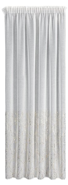 ZÁCLONA NA PÁSKE MELIA 140X270 CM VZOROVANÁ
