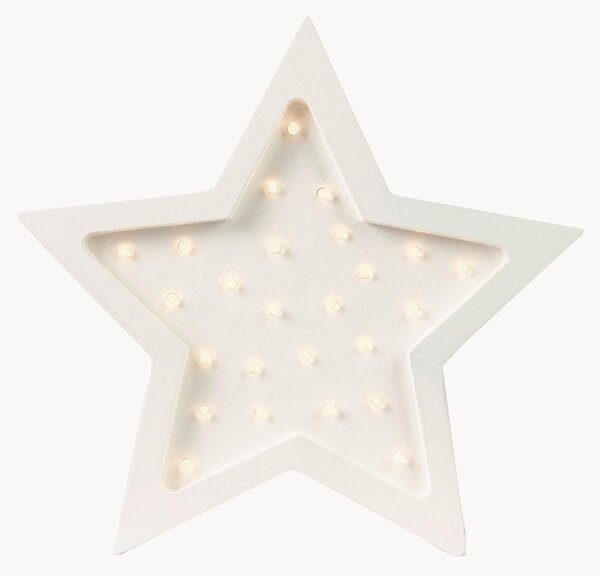Ručne vyrobená detská LED-lampa's diaľkovým ovládaním Star