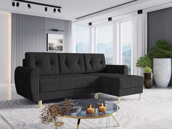 Mirjan24 Rohová sedačka s funkciou spania Kukle S, Dostupné poťahy: Poso 01 5903211253607