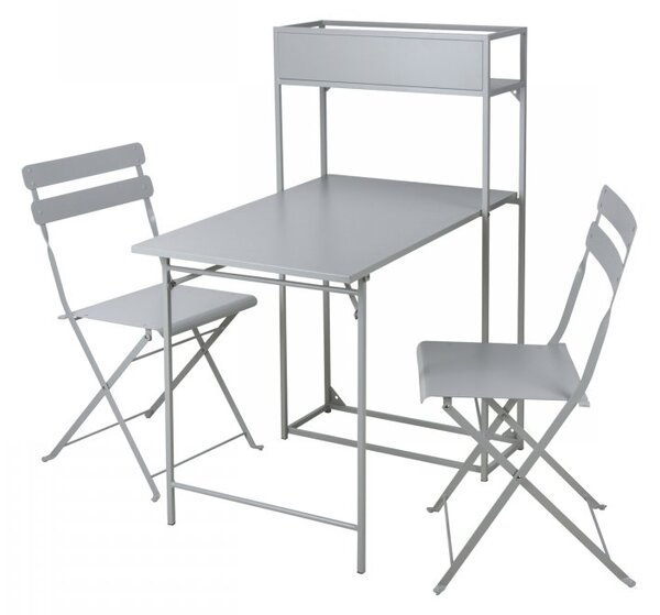 Mirjan24 Set záhradného nábytku Naviro, Farba:: čierna 5903211309090