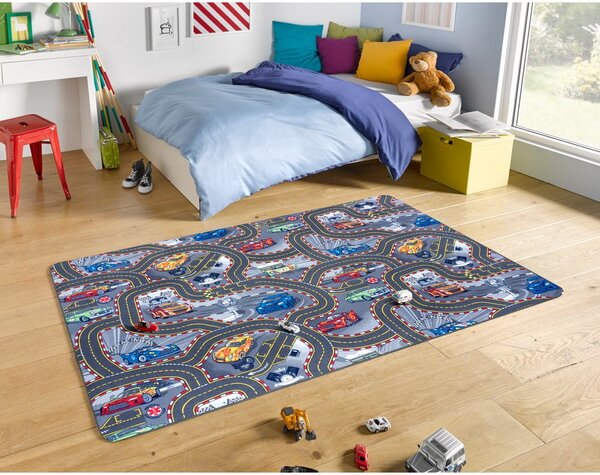 Detský koberček Hanse Home Play Race Track, 160 x 240 cm