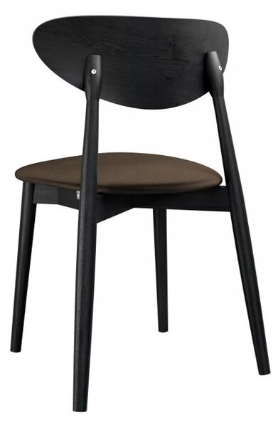 Mirjan24 Čalúnená jedálenská stolička KT65/C, Dostupné poťahy: Magic Velvet 2216, Farby: buk 5903211313639