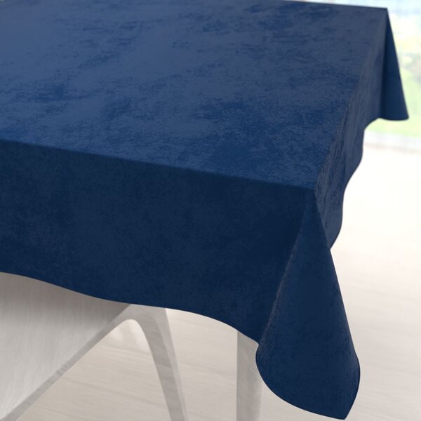 Biante Zamatový štvorcový obrus Velvet Prémium SVP-036 Námornícka modrá 50x50 cm