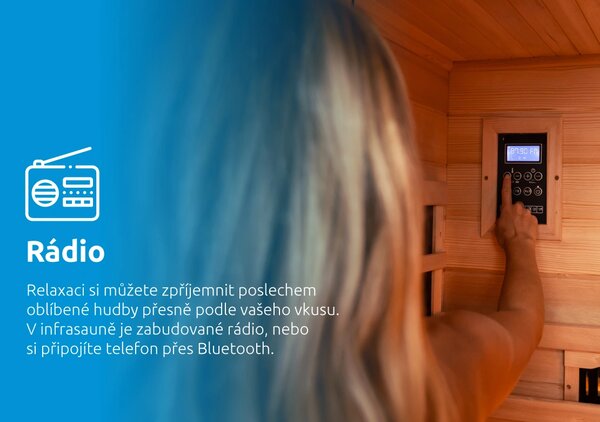Marimex | Infrasauna Marimex NOBLESSE 2001 L s Wi-Fi | 11105675
