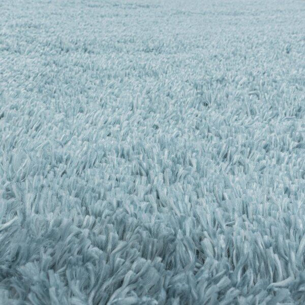 Ayyildiz , Kusový koberec Fluffy Shaggy 3500 blue, 60x110, modrá, obývacia izba