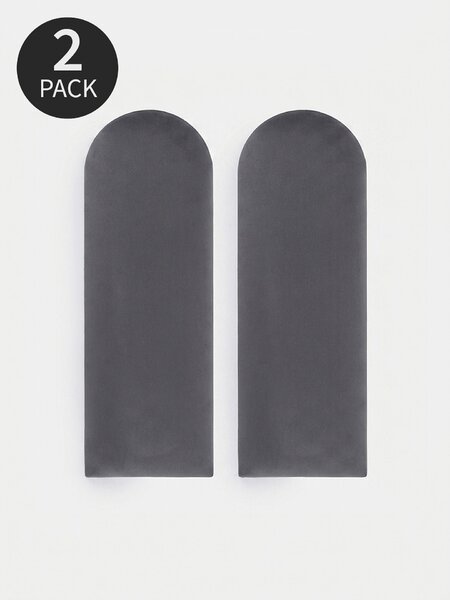 Sinsay - Čalúnené nástenné panely 2 pack - tmavosivá