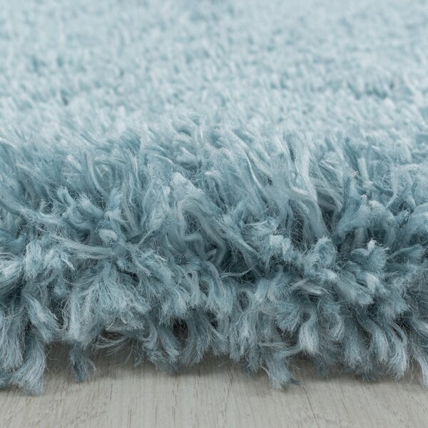 Ayyildiz , Kusový koberec Fluffy Shaggy 3500 blue, 60x110, modrá, obývacia izba