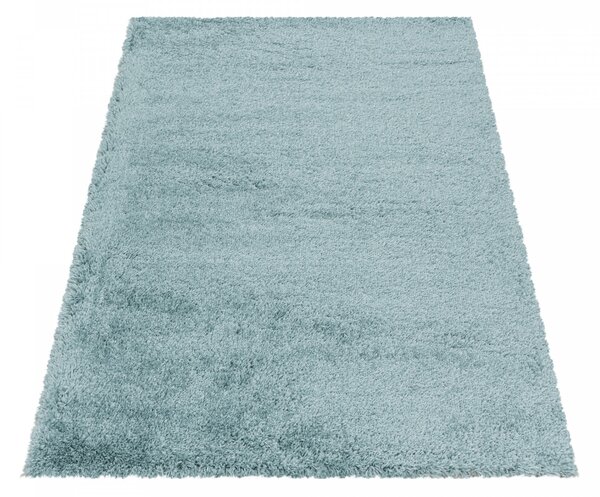 Ayyildiz , Kusový koberec Fluffy Shaggy 3500 blue, 60x110, modrá, obývacia izba