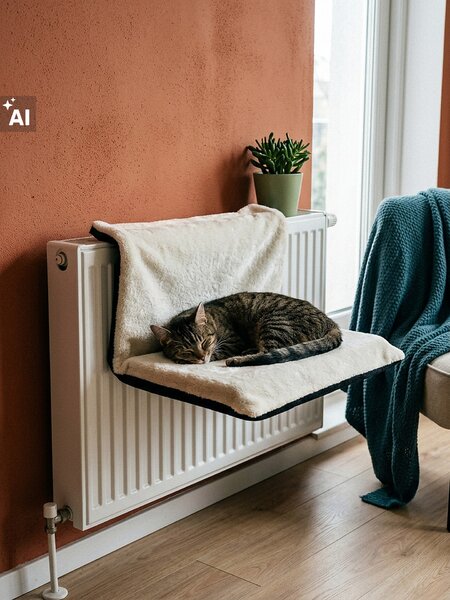 Sinsay - Pelech pre mačku na radiátor - viacfarebná