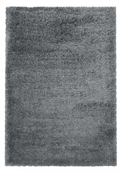 Ayyildiz koberce AKCIA: 60x110 cm Kusový koberec Fluffy Shaggy 3500 light grey - 60x110 cm