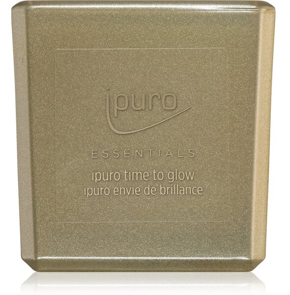 Ipuro Essentials Time To Glow vonná sviečka 125 g
