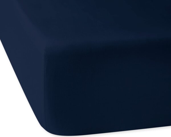 SATÉNOVÉ PRESTIERADLO 026 90X200 CM TMAVOMODRÉ