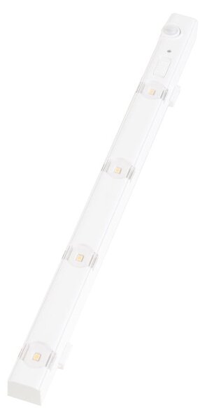 LED svietidlo, 1x LED 0,3w, 4000k, w, pohybový senzor