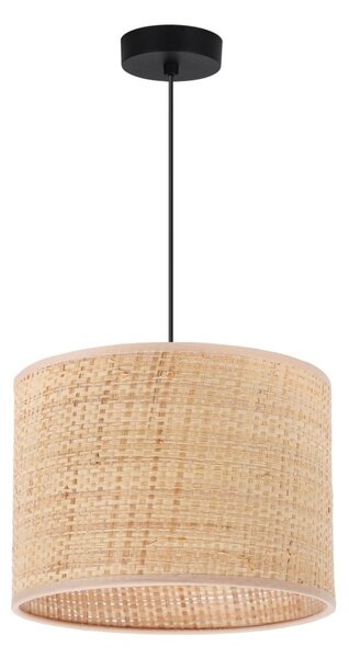 Závesné svietidlo Rattan, 1x ratanové tienidlo, (fi 20cm), b