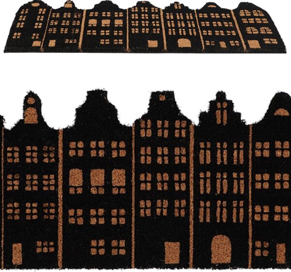 Vonkajšia rohožka Town, 75x30 cm