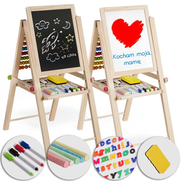 Skladacia magnetická tabuľa Ricokids