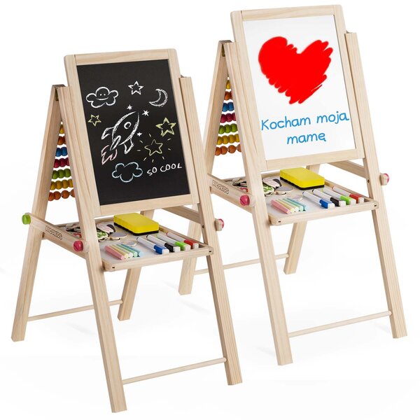 Skladacia magnetická tabuľa Ricokids