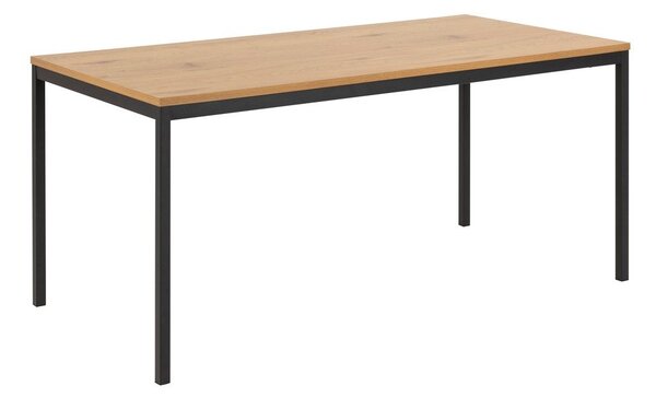 Jedálenský stôl s doskou v dekore divokého duba Actona Seaford, 160 x 80 cm